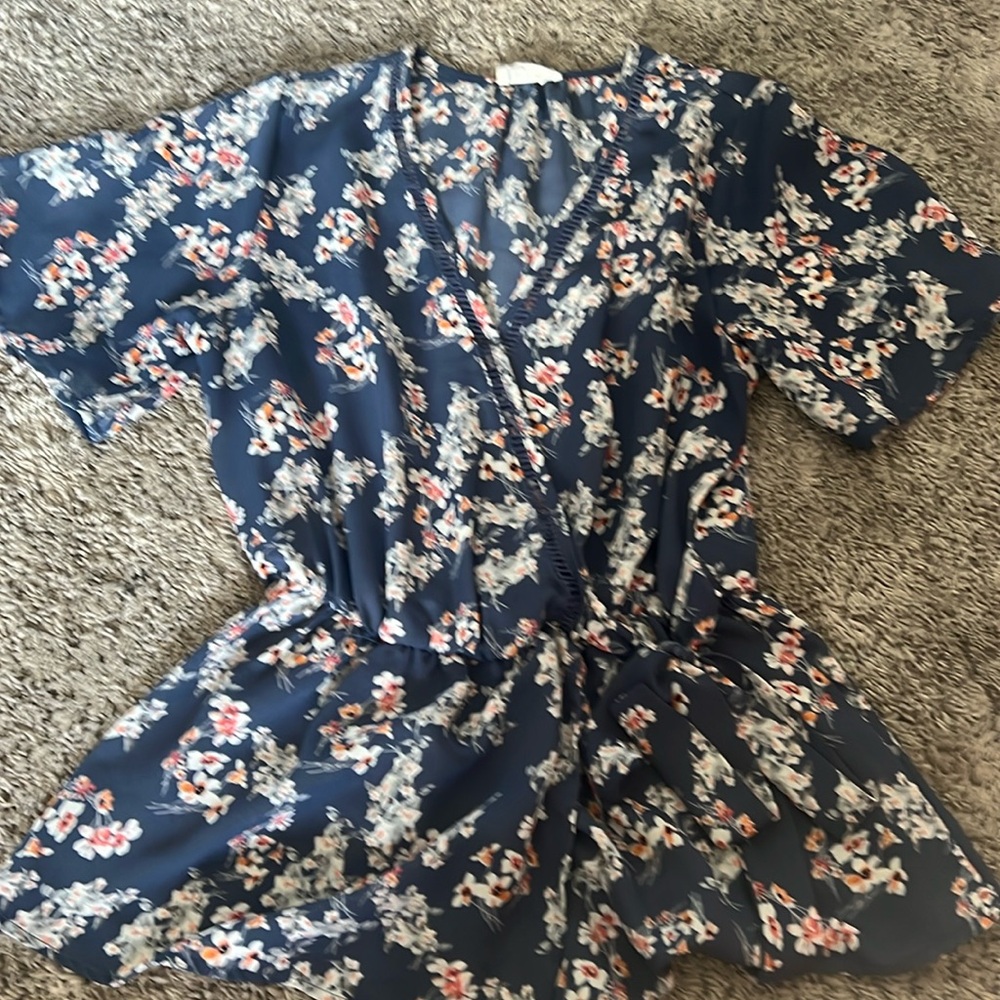 Sienna Sky blue blouse
